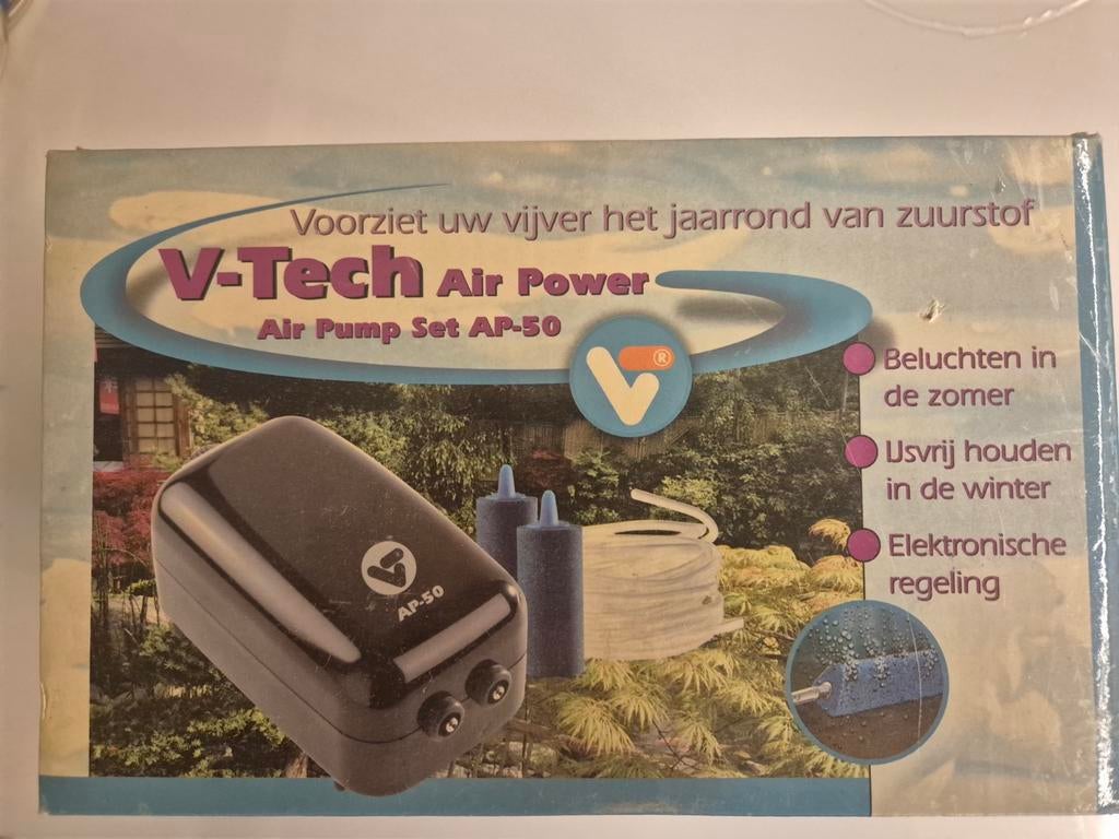 Beluchtingspomp vijver V-Tech AP-50, Jardin & Terrasse, Accessoires pour étangs, Utilisé, Autres types, Enlèvement ou Envoi