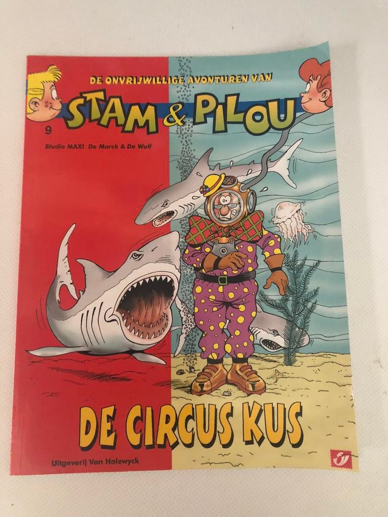 Strip van Stam & Pilou, Une BD, Enlèvement, Comme neuf