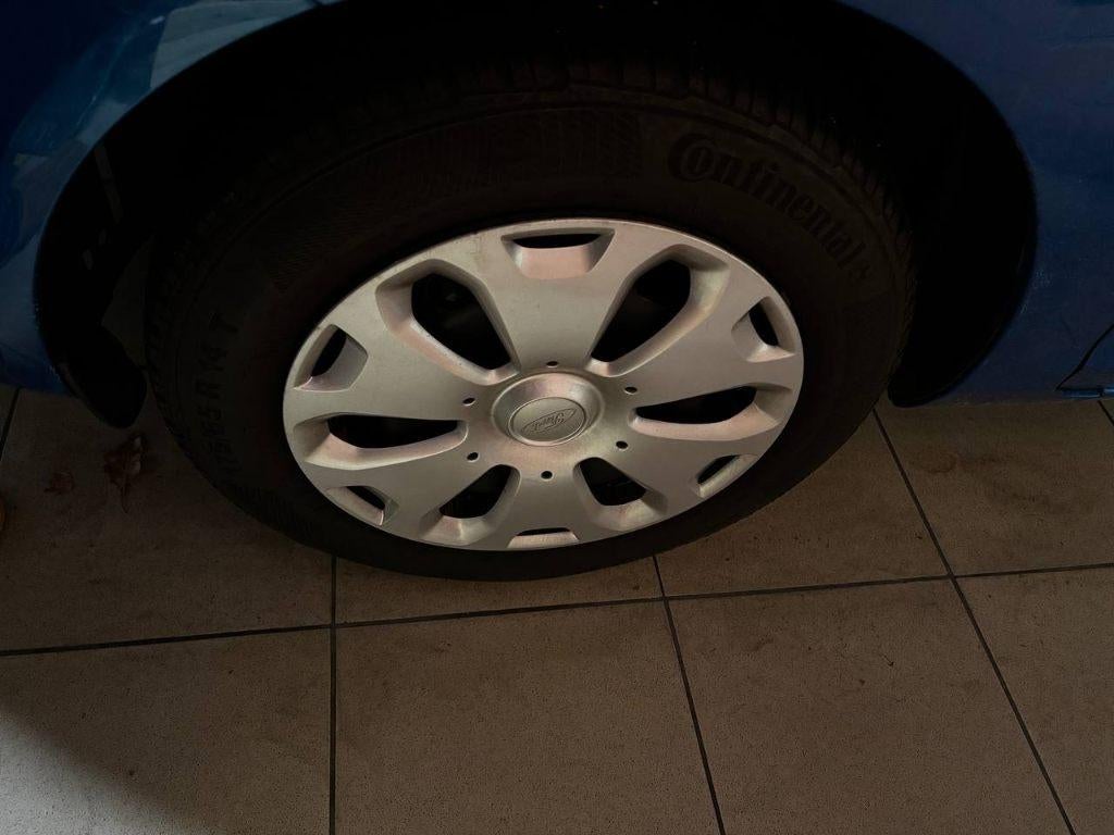 Continental WinterContact TS 850 + velgen & doppen 175/65/14, Auto-onderdelen, Banden en Velgen, Ophalen, 14 inch, Gebruikt, 175 mm