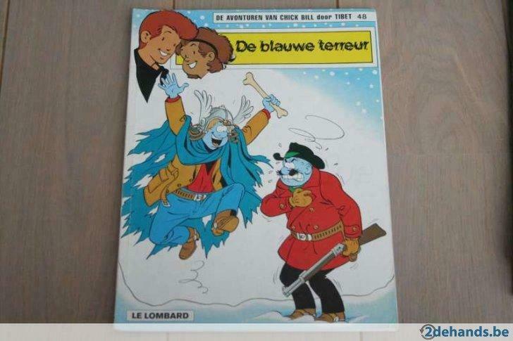 Chick Bill door Tibet - De blauwe terreur, Ophalen of Verzenden, Gelezen