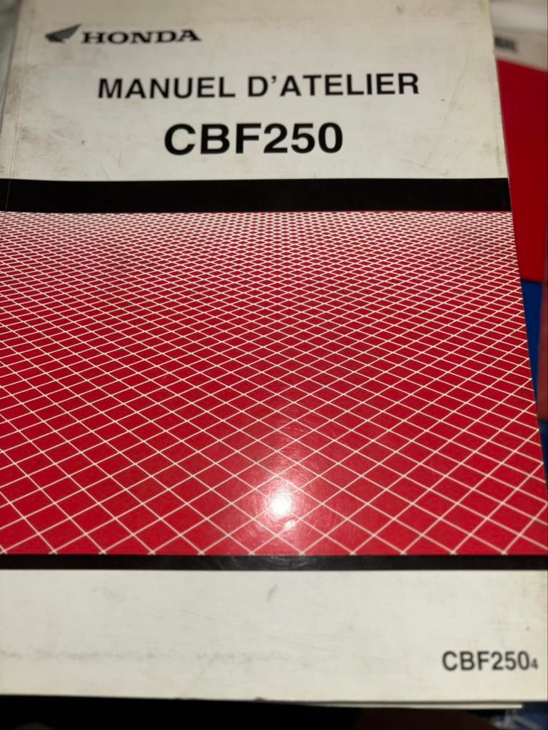Werkplaatshandboek Honda CBF250 2004-, Motoren, Ophalen of Verzenden, Honda