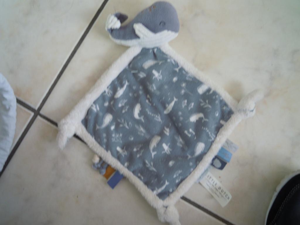 knuffeldoekje little dutch walvis(doos R), Kinderen en Baby's, Speelgoed | Knuffels en Pluche, Ophalen of Verzenden, Nieuw