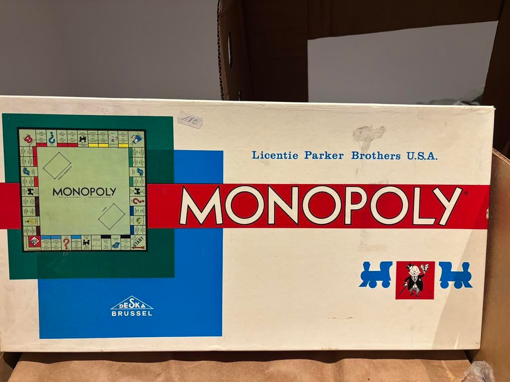 Monopoly — édition belge vintage (Deska Brussels), Enlèvement ou Envoi, Comme neuf