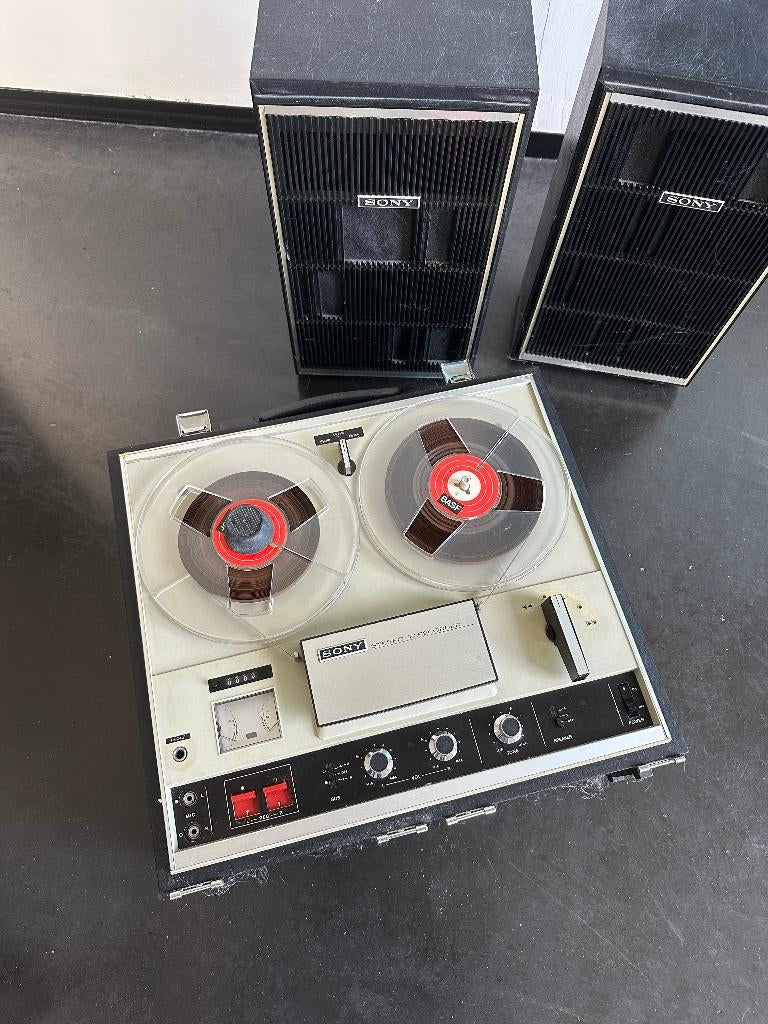 MAGNÉTOPHONE ET LECTEUR SONY VINTAGE, Enlèvement, Utilisé, Autres types, Sony