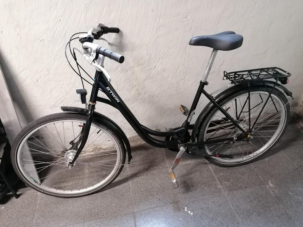 Damesfiets Btwin, Ophalen, Gebruikt, Versnellingen, Minder dan 47 cm