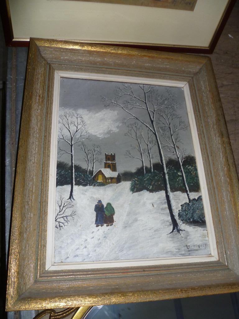 SCHILDERIJ OP DOEK, Enlèvement