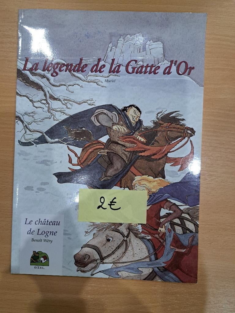 La légende de la Gatte d'or - Manuel scolaire Eveil, Enlèvement, Comme neuf, Primaire, Histoire