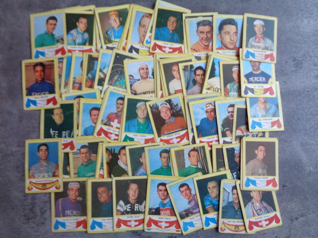 CYCLISTES coureurs MAPLE LEAF   EN 1960 !!! 85 x   images, Hobby & Loisirs créatifs, Autocollants & Images, Enlèvement ou Envoi