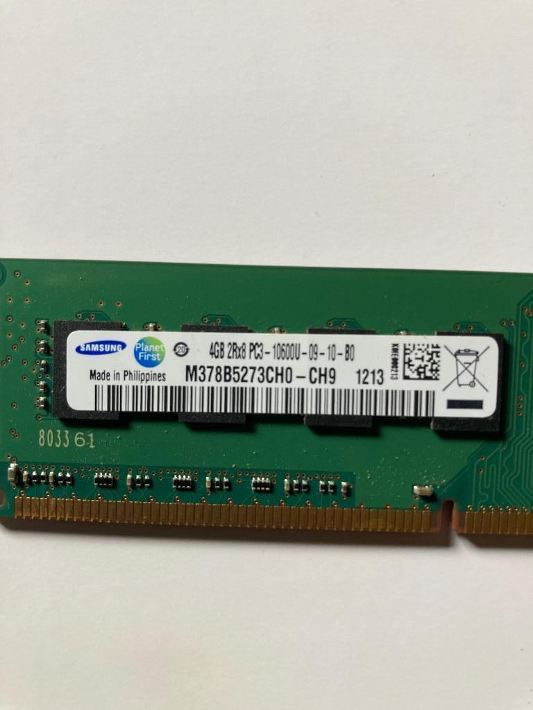 barrette mémoire Samsung 4GB, Ophalen, Gebruikt, DDR3, Laptop