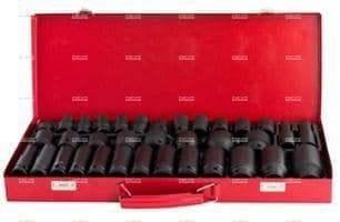 Coffret de douilles à choc impactes noires 36 pc KraftMüller, Ophalen, Nieuw