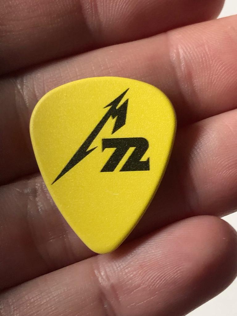 Metallica 72 seasons usa promo plectrum Guitarpick, Ophalen of Verzenden, Zo goed als nieuw