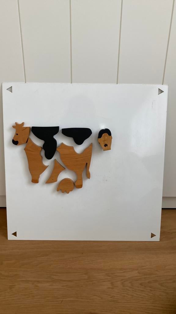 Magneet bord Italiaans koe, Ophalen of Verzenden, Gebruikt