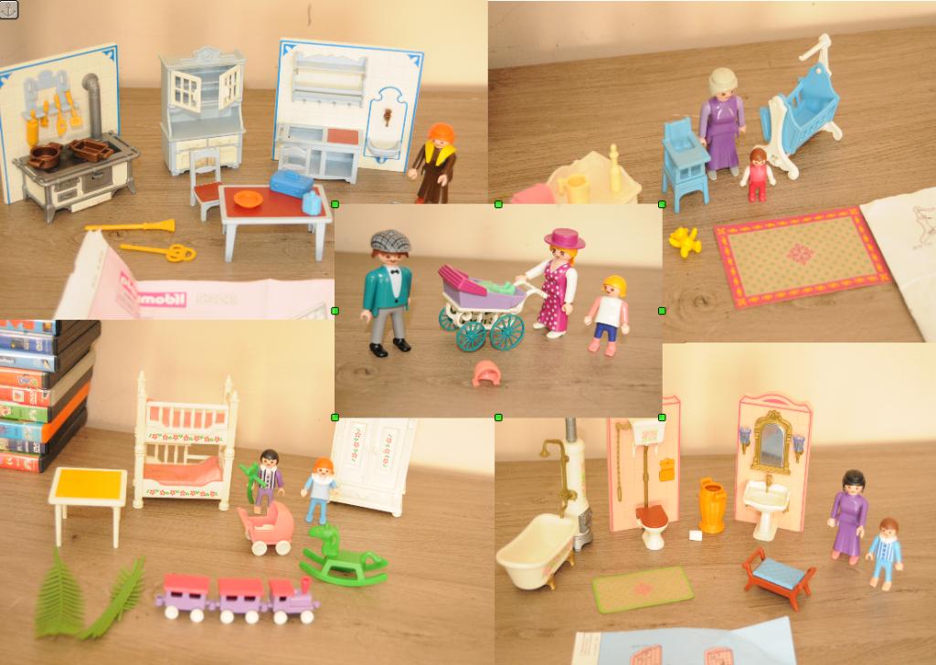 playmobil vintage rosa serie sets, Kinderen en Baby's, Ophalen of Verzenden, Gebruikt, Complete set