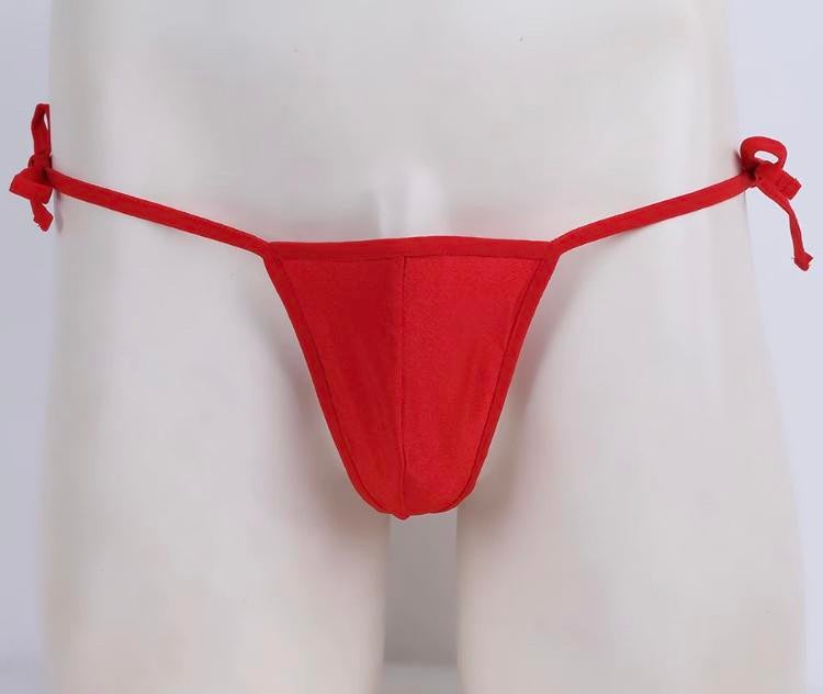 Rode string One size, Kleding | Heren, Ophalen of Verzenden, Rood