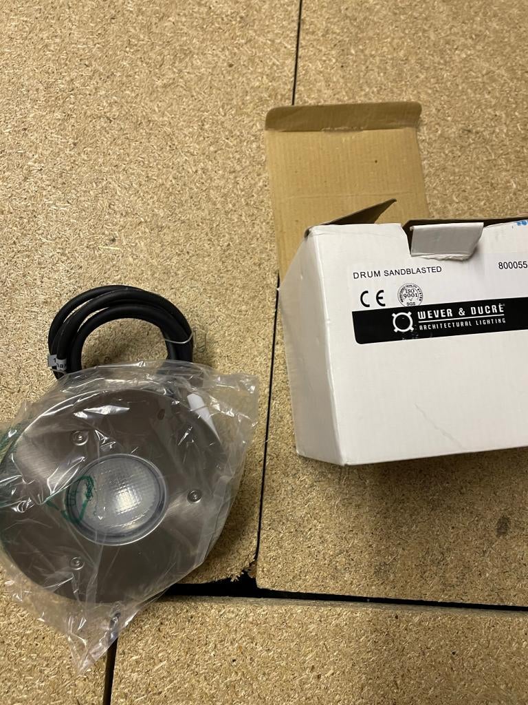 tuin verlichting led grondspot wever en ducre, Tuin en Terras, Minder dan 50 watt, Ophalen of Verzenden, Netvoeding, Vloerlamp