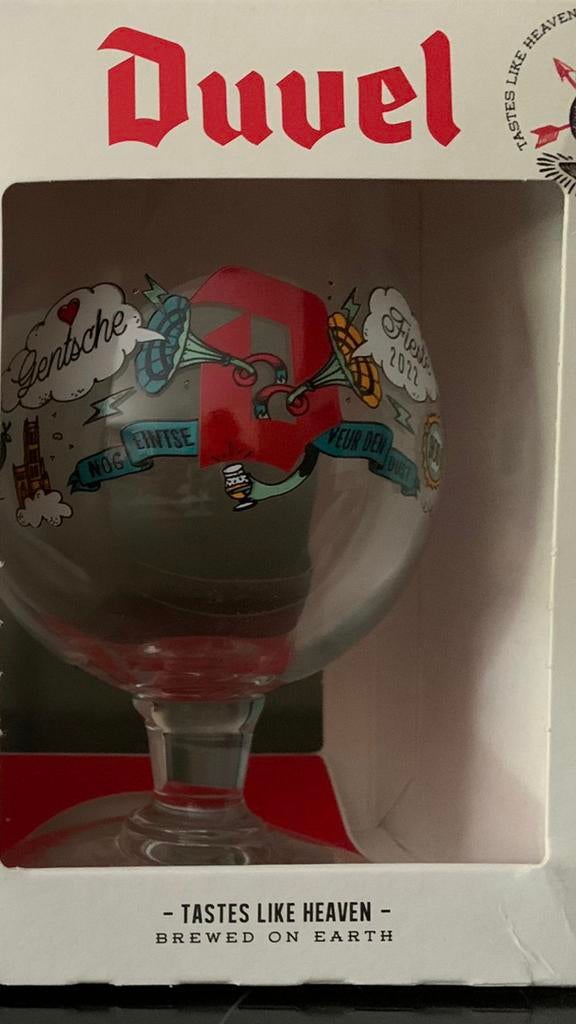 Duvel glas Gentse feesten 2022, Verzamelen, Ophalen of Verzenden, Nieuw, Glas of Glazen, Duvel