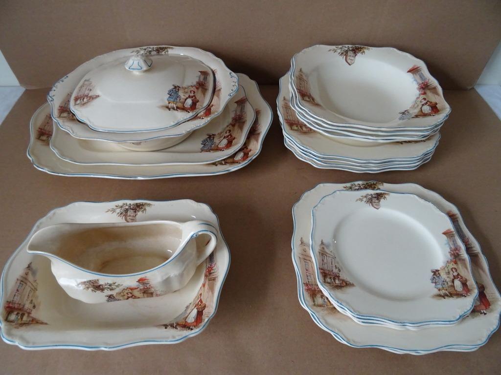 Antiek servies J.&G. Meakin England Sunshine Afhalen 49 euro, Antiek en Kunst, Antiek | Servies los, Ophalen of Verzenden