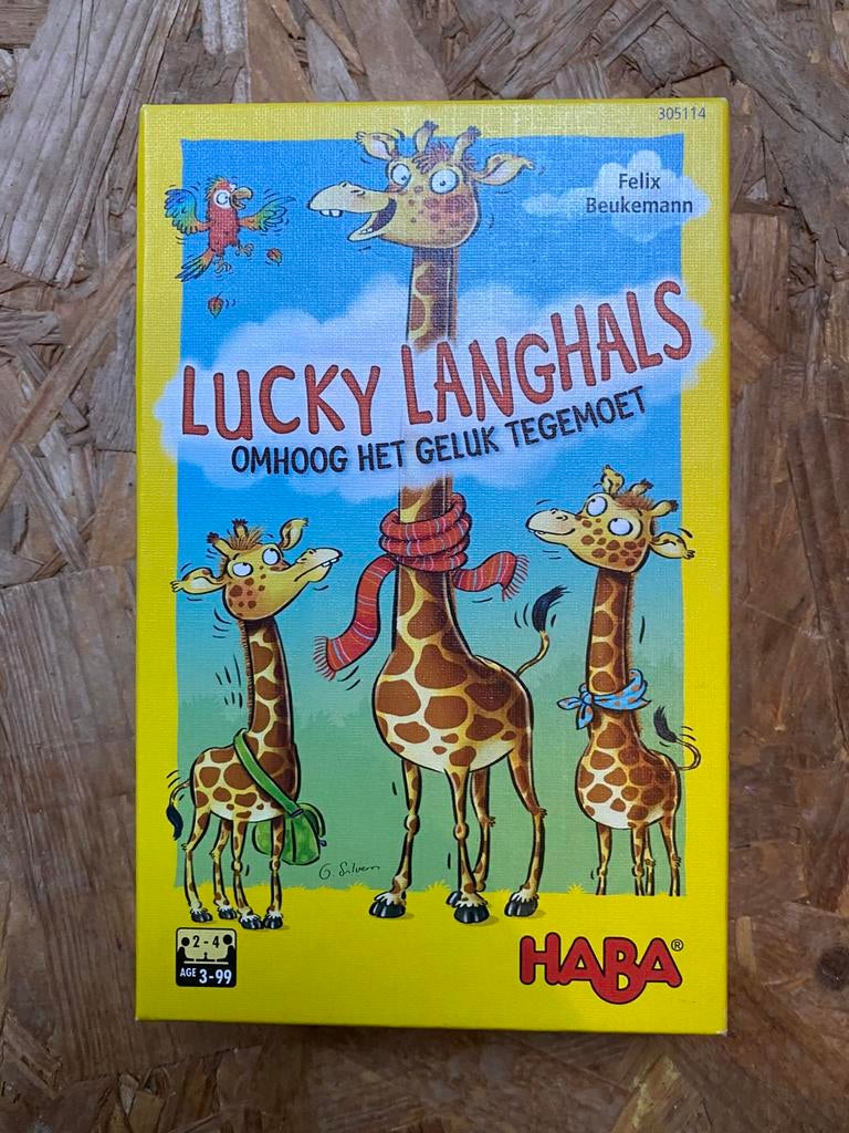 Lucky langhals gezelschapspel, Ophalen, Zo goed als nieuw