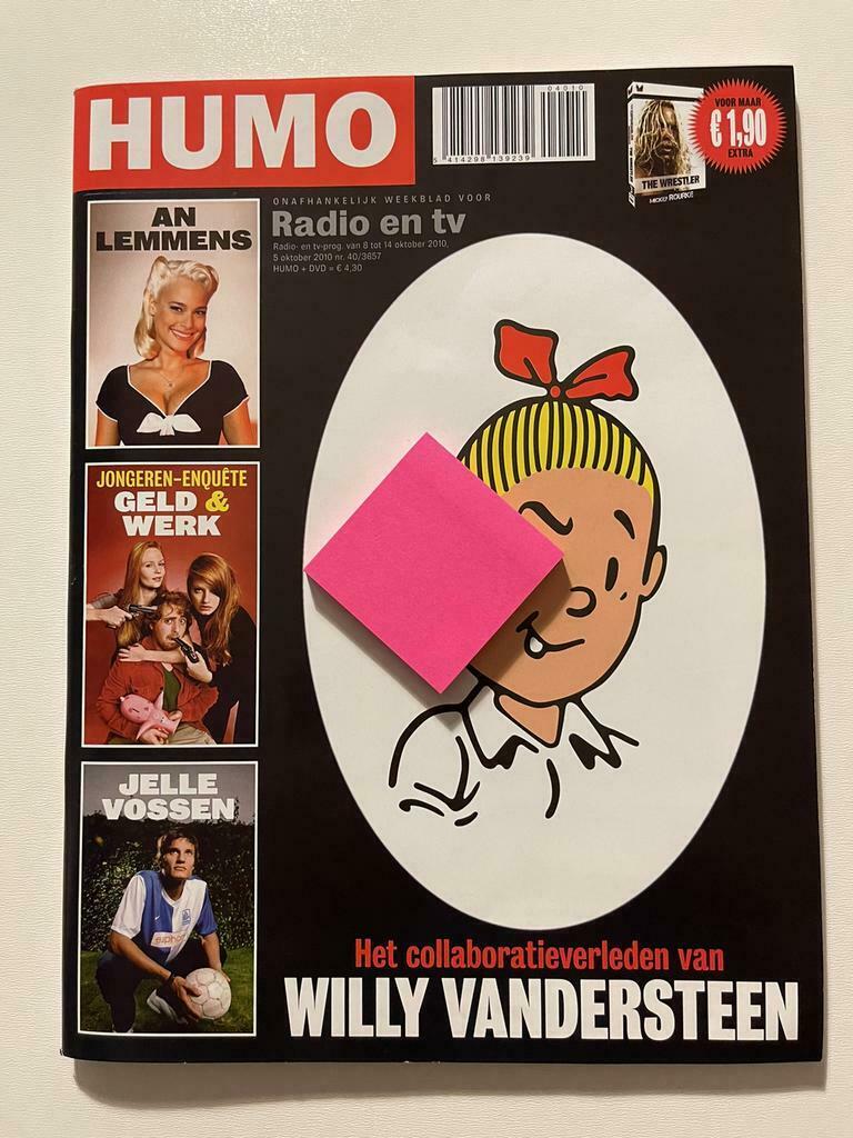 Suske en wiske Het collaboratieverleden vandersteen humo L82, Boeken, Stripverhalen, Ophalen of Verzenden, Willy Vandersteen