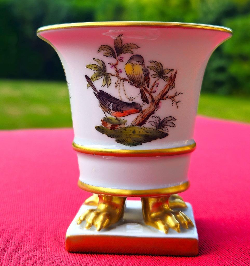 Petit vase porcelaine vintage Herend, Antiquités & Art, Antiquités | Porcelaine, Enlèvement ou Envoi