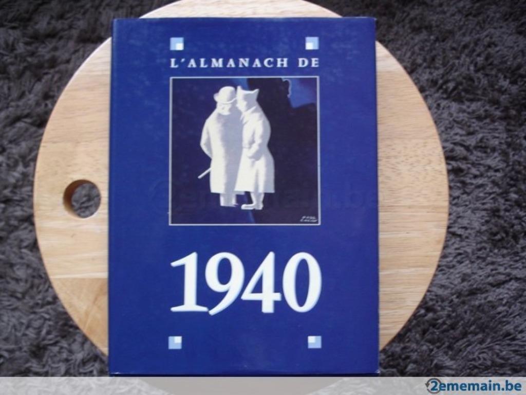 De almanak van 1940, Ophalen of Verzenden, Zo goed als nieuw