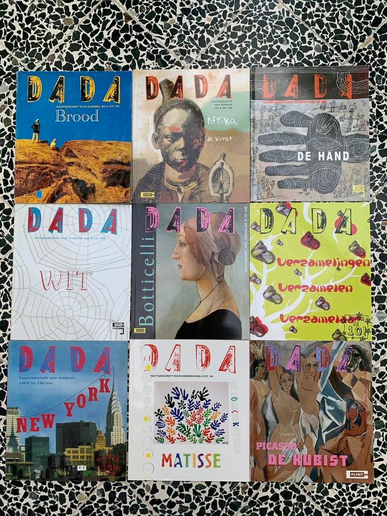 Dada Kunsttijdschriften van Plint, Boeken, Ophalen of Verzenden, Gelezen