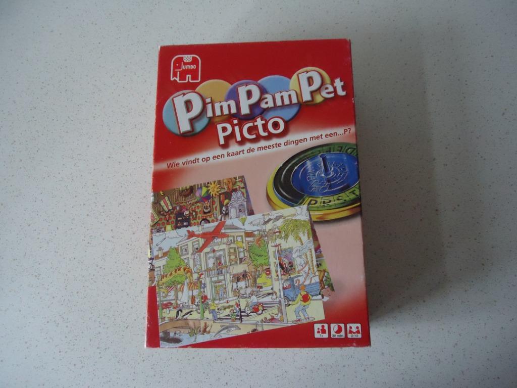 Pim Pam Pet Picto van Jumbo Als Nieuw !!, Ophalen of Verzenden, Zo goed als nieuw