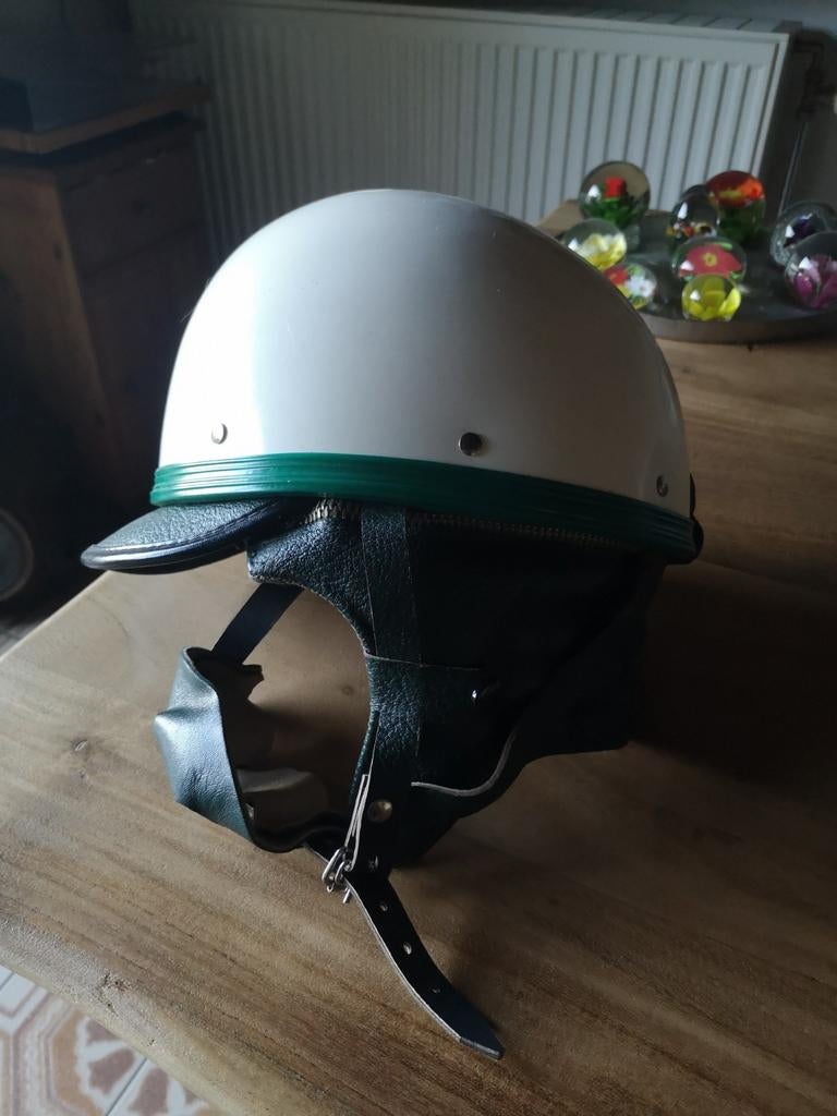 Duitse politie motohelm DDR, Ophalen of Verzenden, Nieuw zonder kaartje, Jethelm