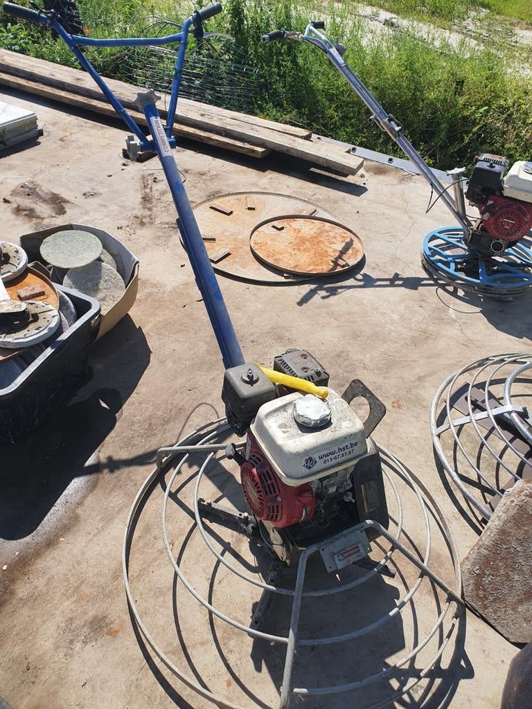 Beton poliermachine, Ophalen, Gebruikt