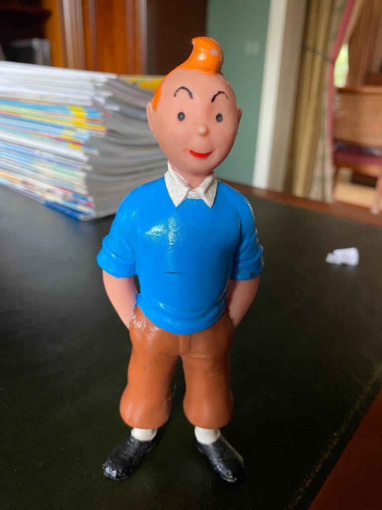 KUIFJE POPPEN KLEINE REEKS -  Kuifje, Ophalen of Verzenden, Kuifje, Gebruikt, Beeldje of Figuurtje