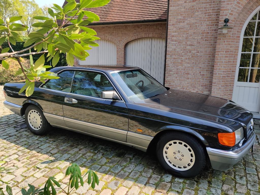 Mercedes 560 SEC 220 kW/300 ch, Cuir, Achat, 5547 cm³, Entretenue par le concessionnaire