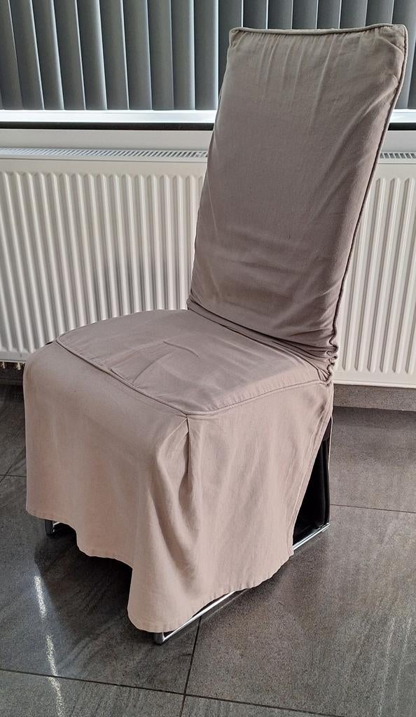 Housses de chaise Atmosphera, Enlèvement ou Envoi, Comme neuf, Gris