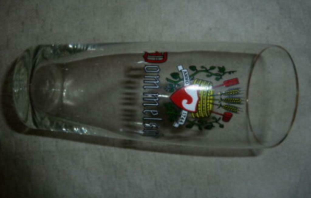#J Bier glas DOMMELSCH Anno 1744, Verzamelen, Ophalen of Verzenden, Nieuw, Bierglas
