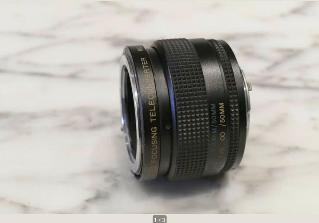 Téléconvertisseur macro Vivitar 2X MC N/Ai pour Nikon Ai, Enlèvement ou Envoi, 1980 à nos jours, Autres types