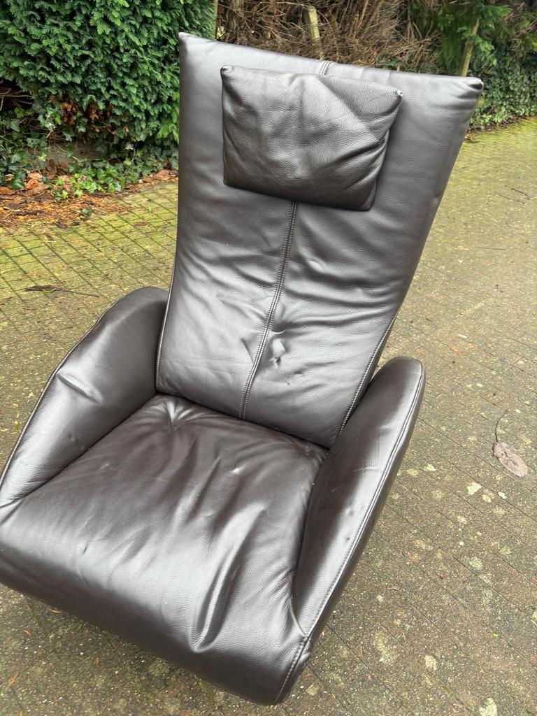 De Sede leren zetels 1tweezit sofa 2elektronische kuipzetels, Huis en Inrichting, Fauteuils, Ophalen, Gebruikt, Leer