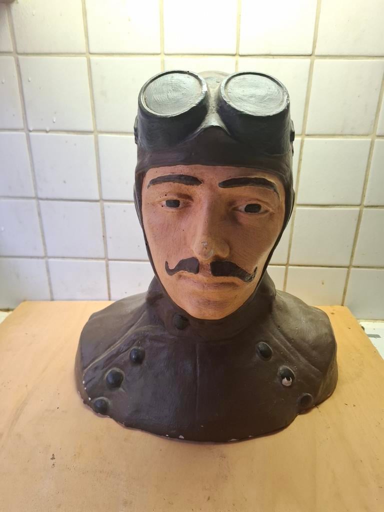Gipsen kop, Verzamelen, Merken en Reclamevoorwerpen, Ophalen of Verzenden