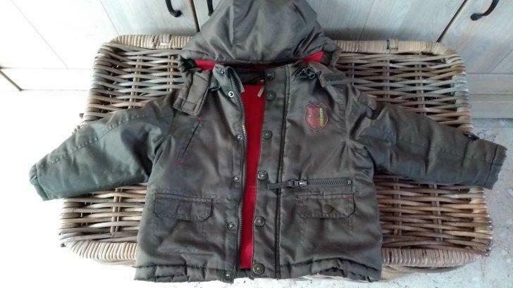 Winterjasje jongen 3 jaar - voorzien van uitneembare pull, Ophalen of Verzenden, Gebruikt, Jongen, Jas