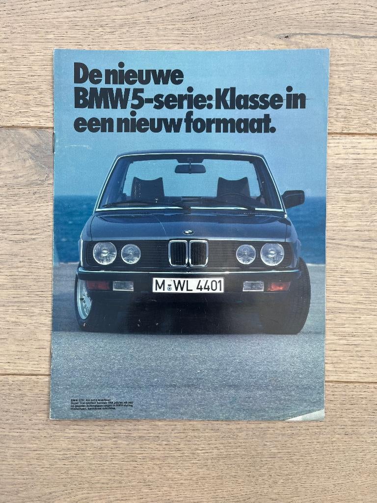 BROCHURES BMW SÉRIE 5 E28, Enlèvement ou Envoi, BMW