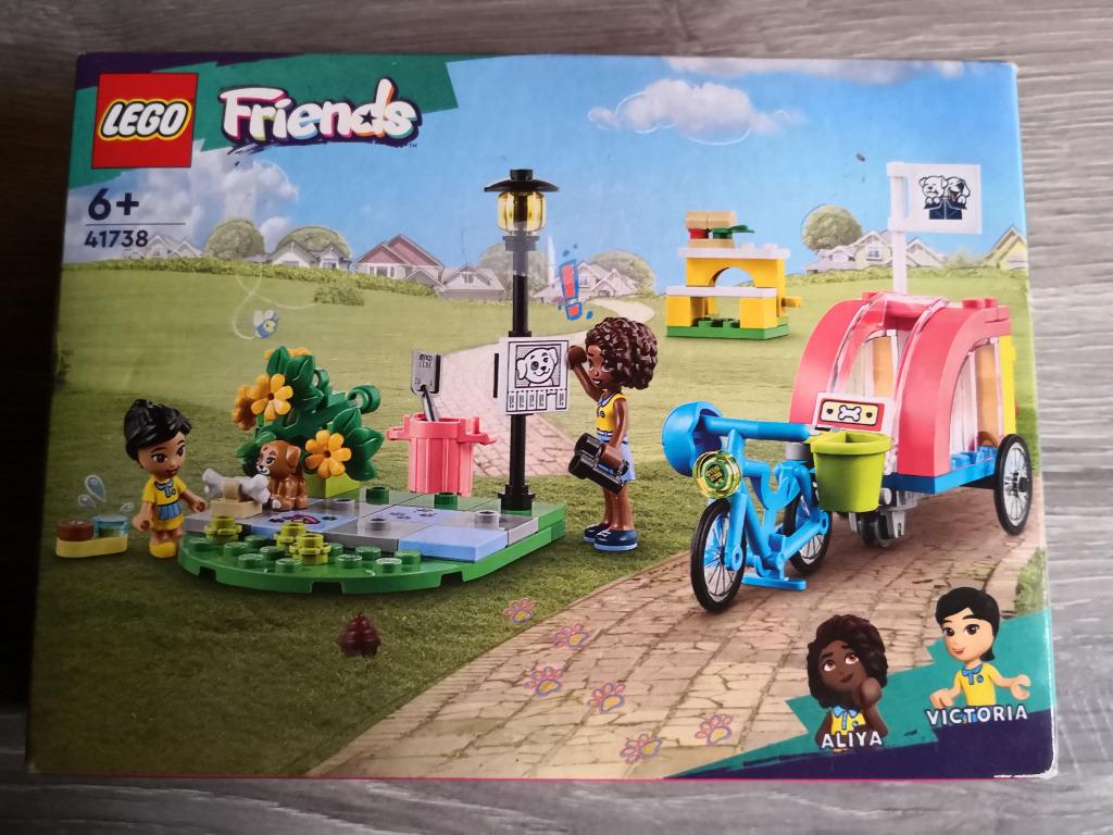 Lego friends - 41738 - Honden reddingsfiets, Ophalen, Lego