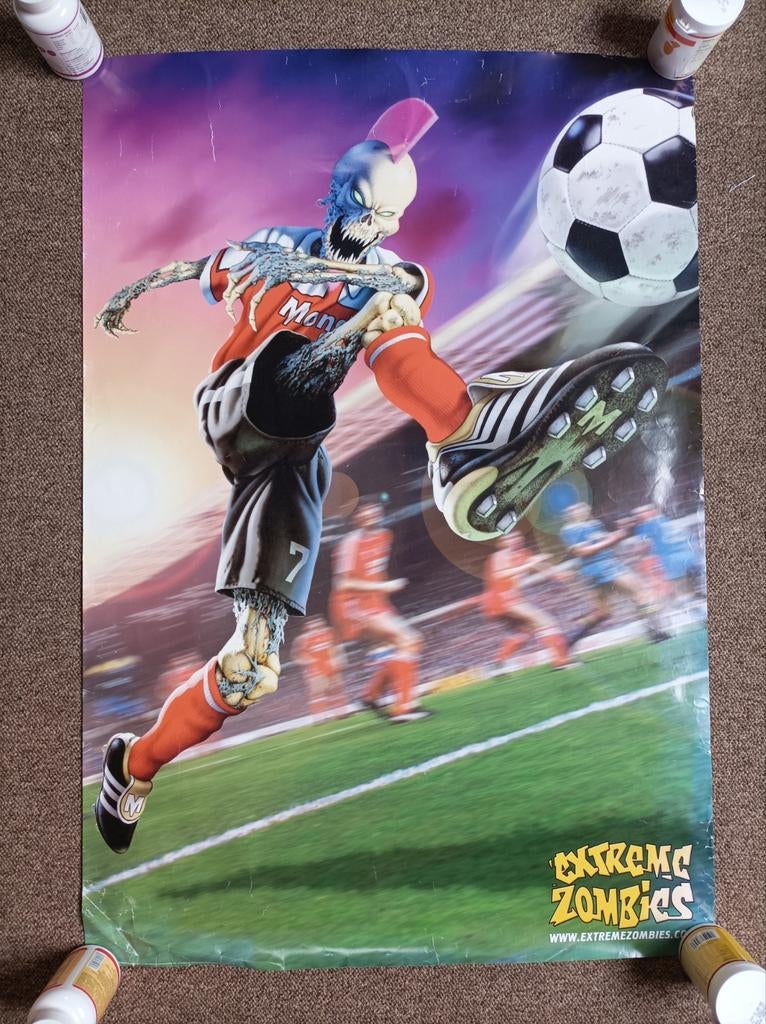 Affiche Extreme Zombie, Enlèvement ou Envoi, Utilisé, A1 jusqu'à A3, Autres sujets/thèmes