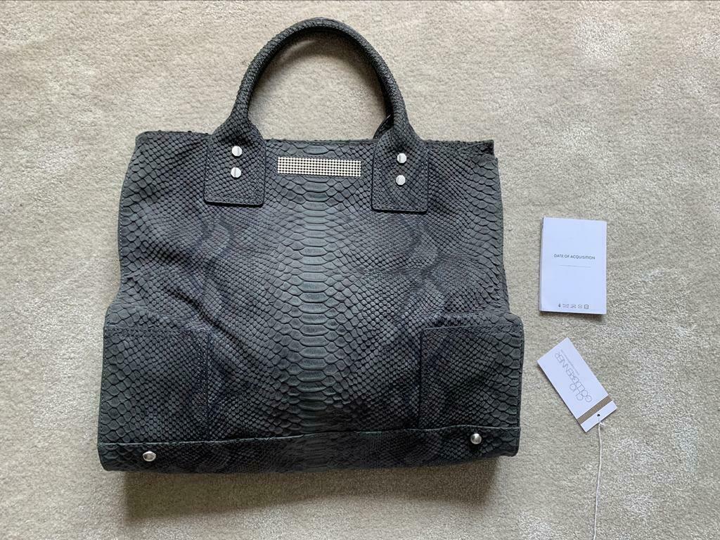 Sac Clio Goldbrenner sneak gris neuf, Handtassen en Accessoires, Ophalen of Verzenden, Zo goed als nieuw, Grijs, Handtas