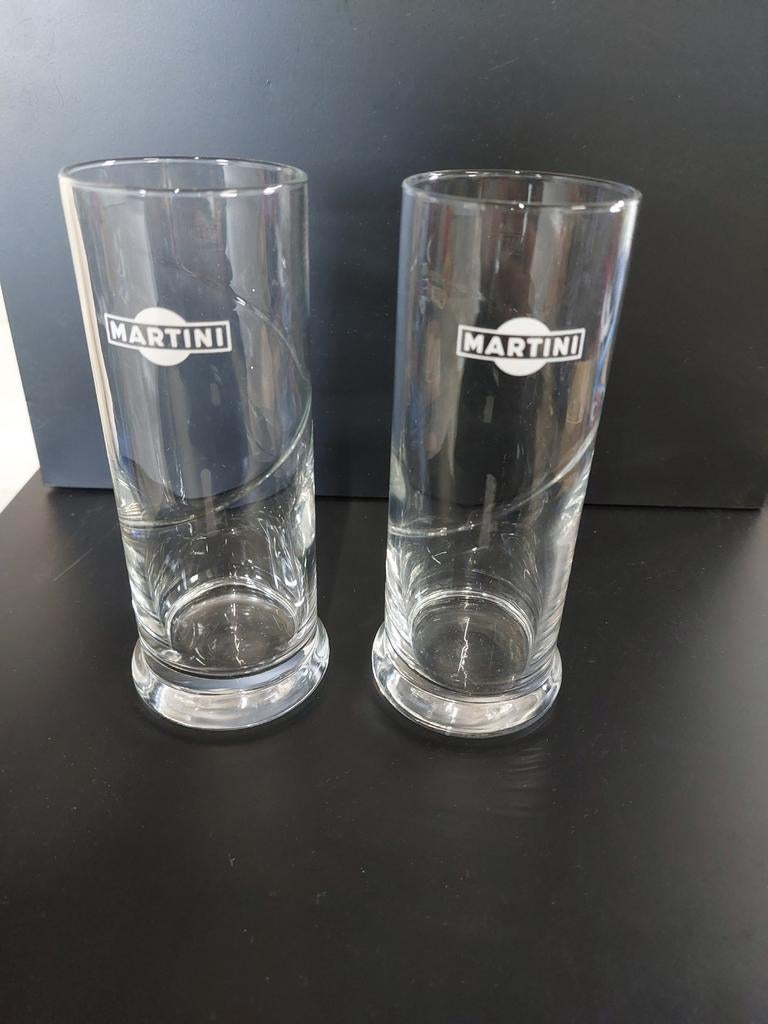 Martini longdrink, Ophalen of Verzenden, Zo goed als nieuw, Borrel- of Shotglas
