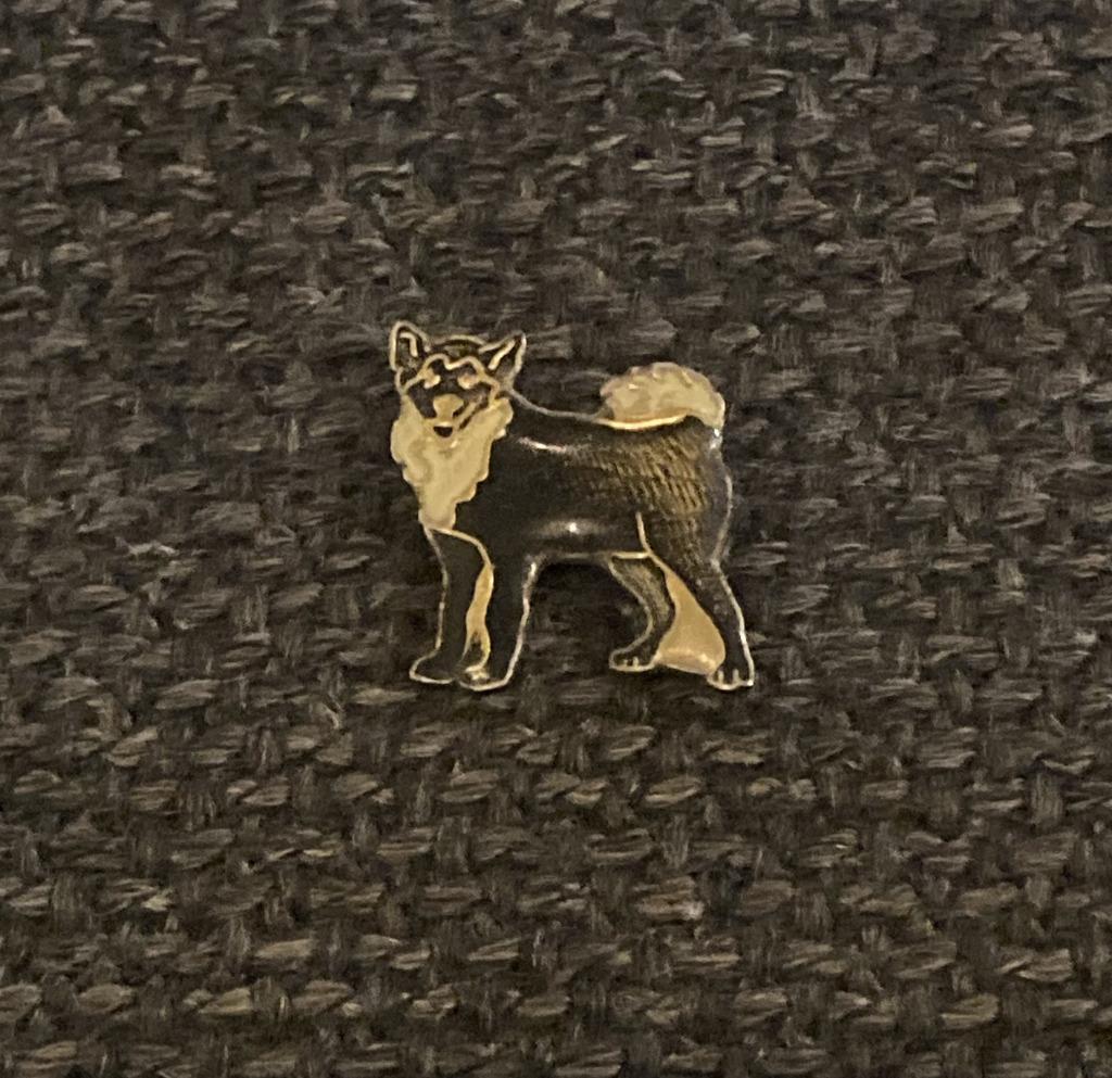 PIN - HOND - CHIEN - DOG, Verzenden, Gebruikt, Dier of Natuur, Speldje of Pin