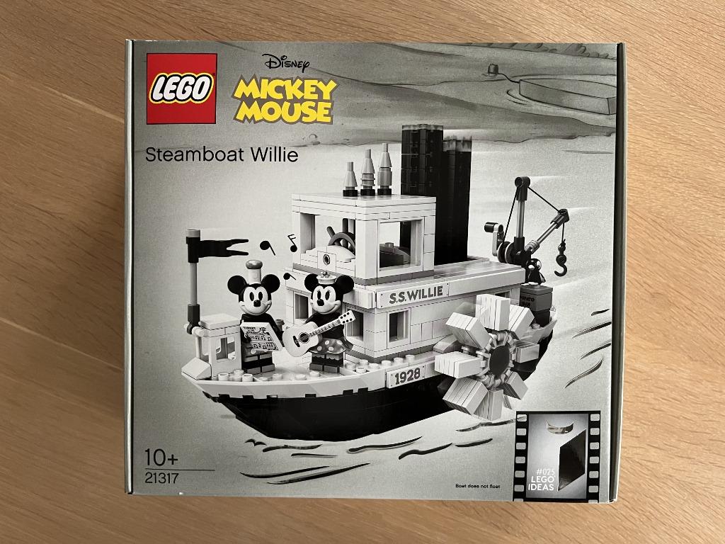 LEGO Disney 21317 Stoomboot Willie | NIEUW, Ophalen of Verzenden, Nieuw, Complete set, Lego