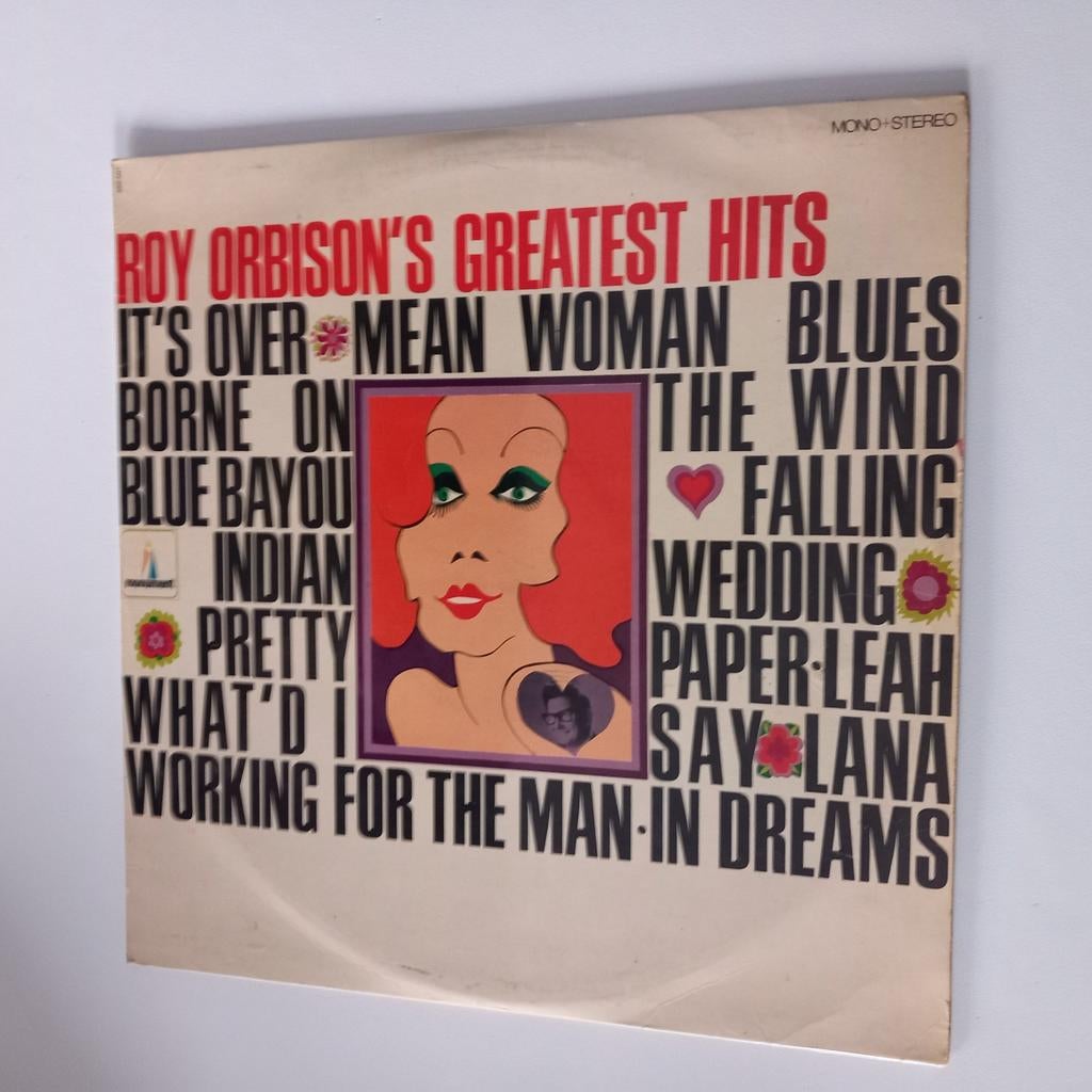 Roy Orbinson's greatest hits Lp vinyl uit 1967, Ophalen of Verzenden, Zo goed als nieuw