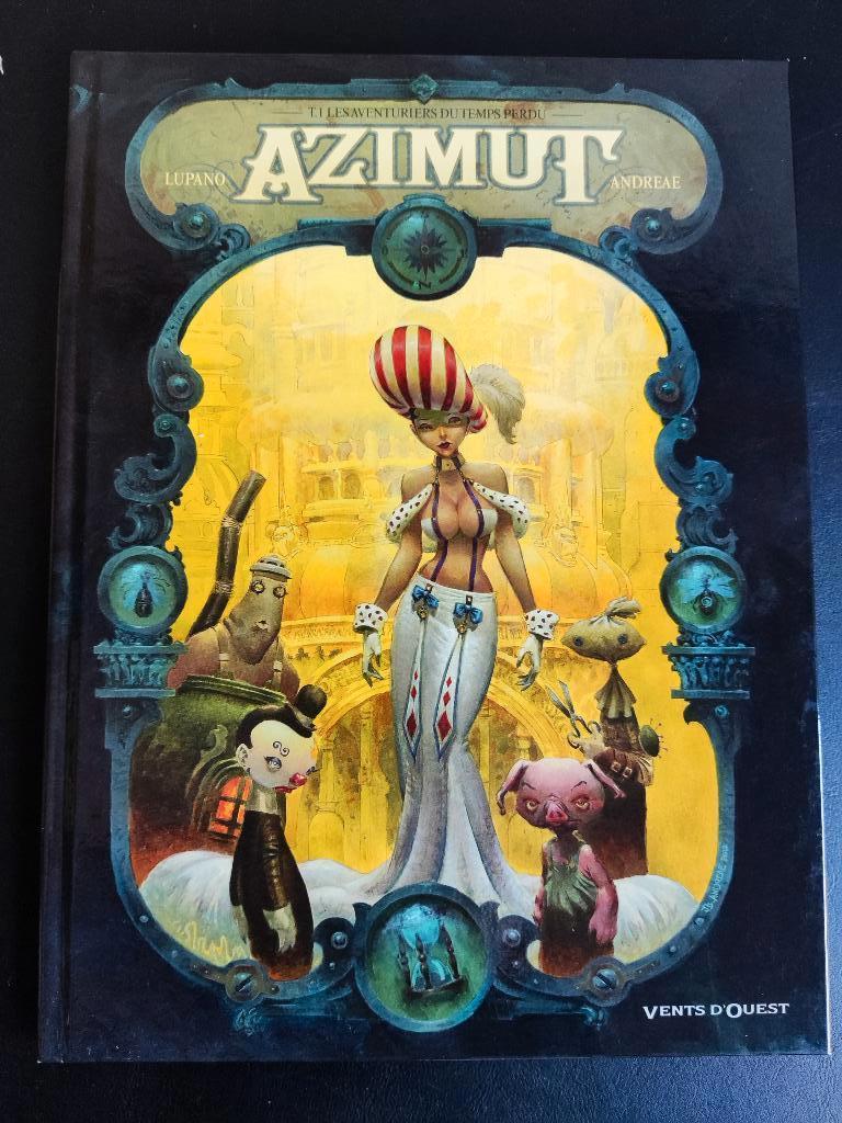 Azimut - Tome 1, Gelezen, Eén stripboek, Ophalen of Verzenden, Lupano