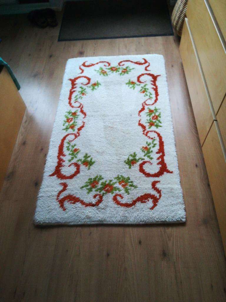 Smyrna tapijt, Huis en Inrichting, Ophalen of Verzenden, Gebruikt, Crème, 50 tot 100 cm