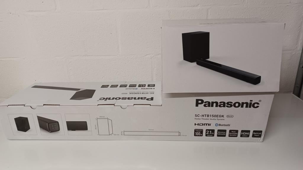 Soundbar panasonic, Ophalen
