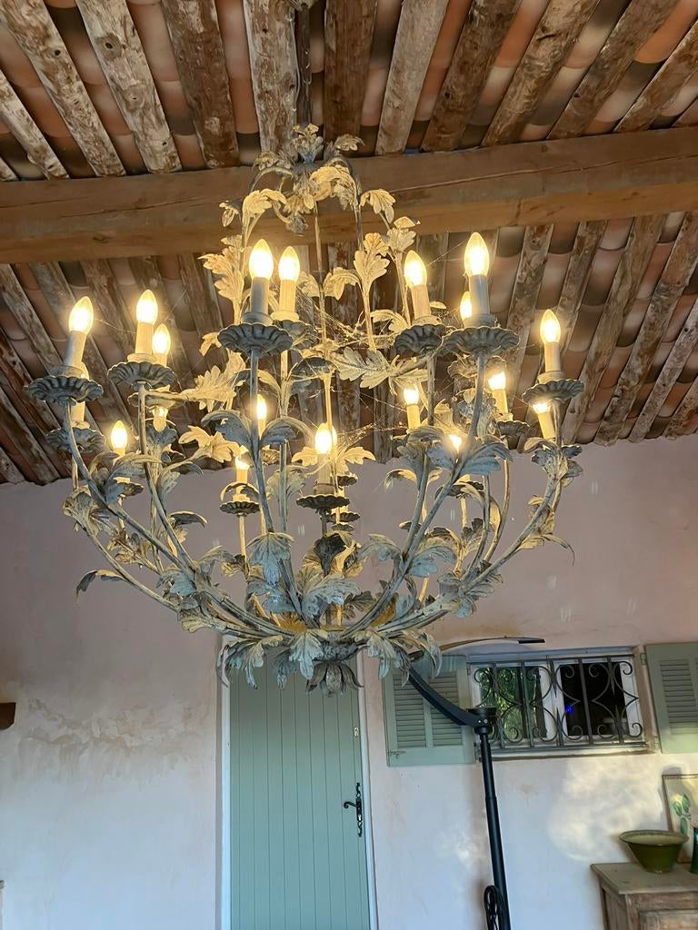 Lustre decoratif pour grange, veranda, pool house etc.., Tuin en Terras, Ophalen, Zo goed als nieuw