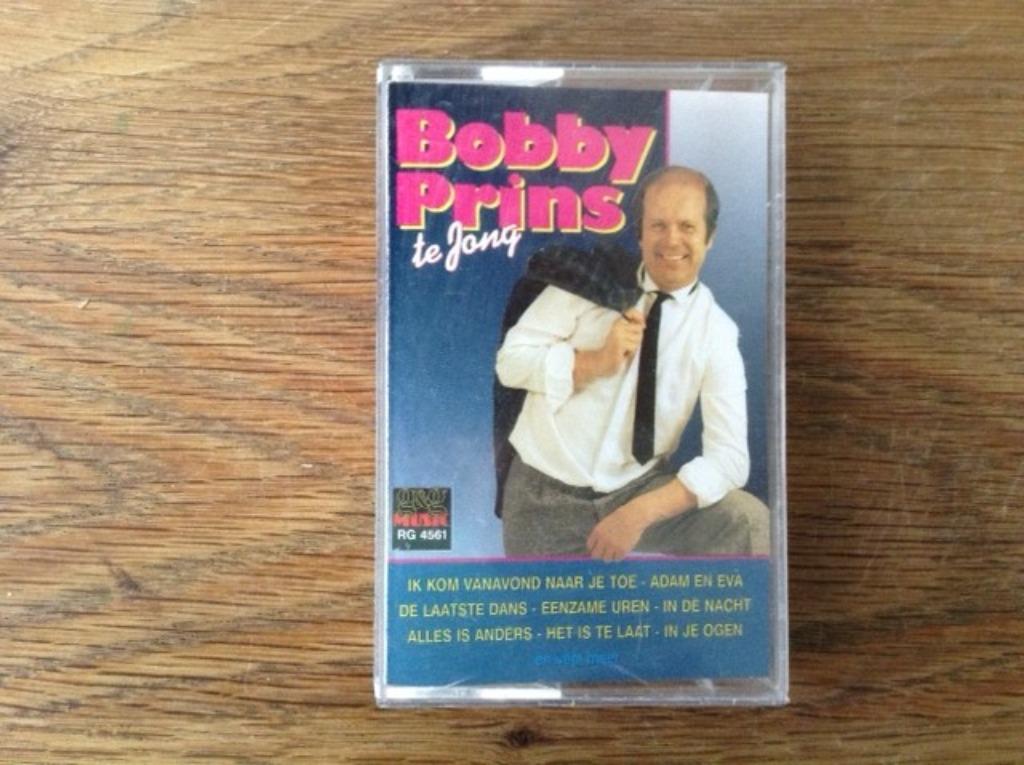 muziekcassette bobby prins, Ophalen of Verzenden, Nederlandstalig, 1 bandje, Origineel